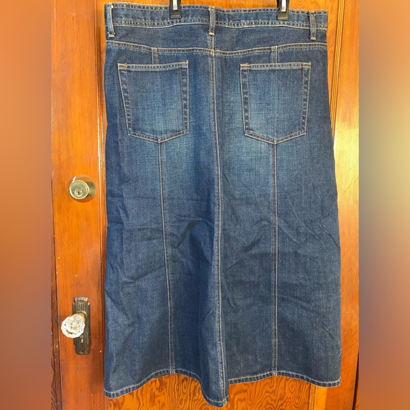 GAP Denim Maxi Skirt Sz.16 - Picture 3 of 4